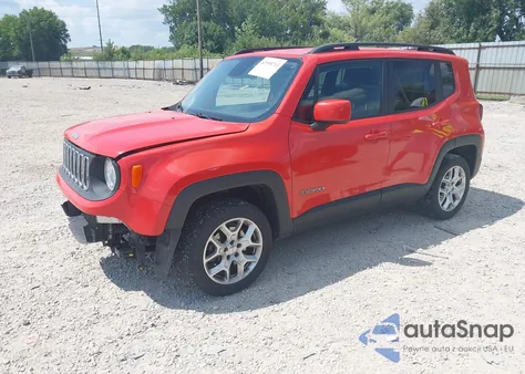 2015 Jeep Renegade Latitude from USA, damaged, VIN ZACCJBBTXFPC15417